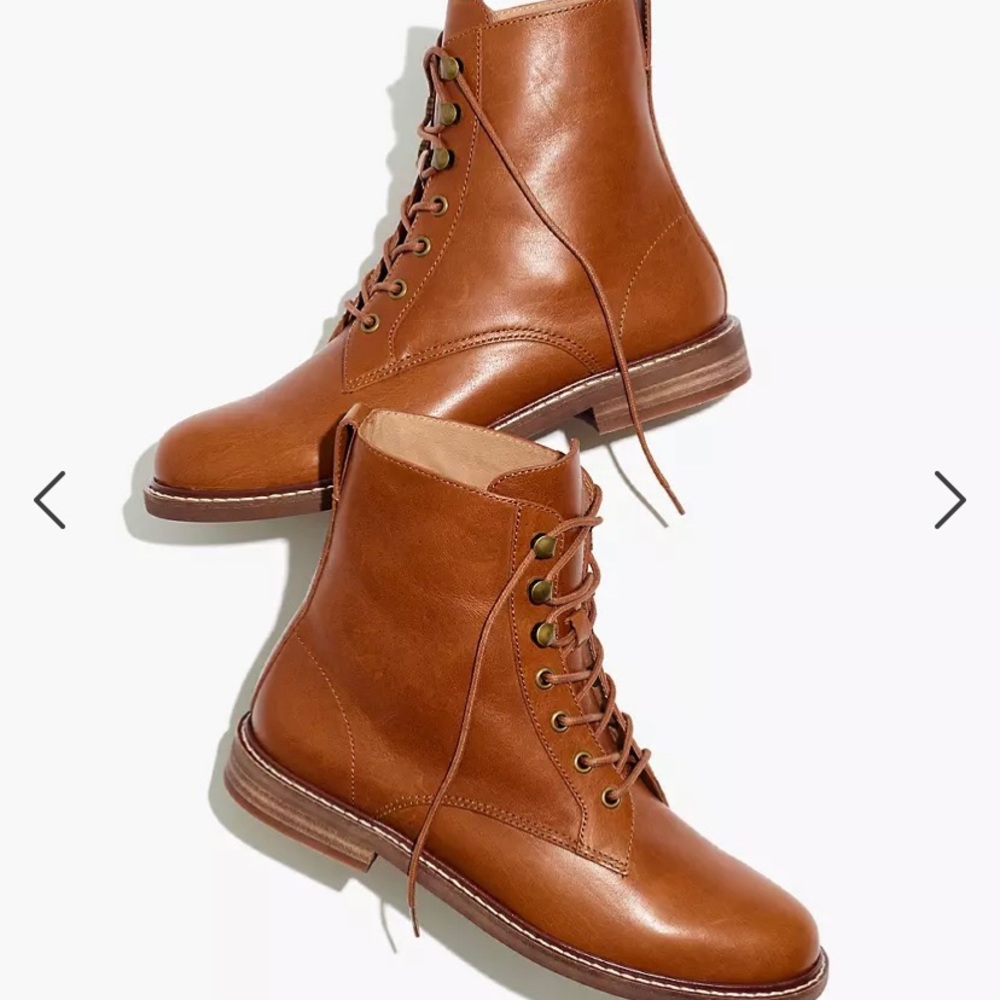 - Madewell Boots The Kellie Lace-Up Boot
